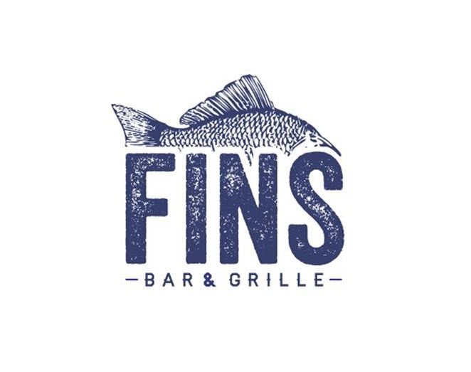 fins bar and grille cape may nj logo 2 1