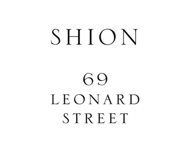 shion 69 leonard street new york ny logo 1