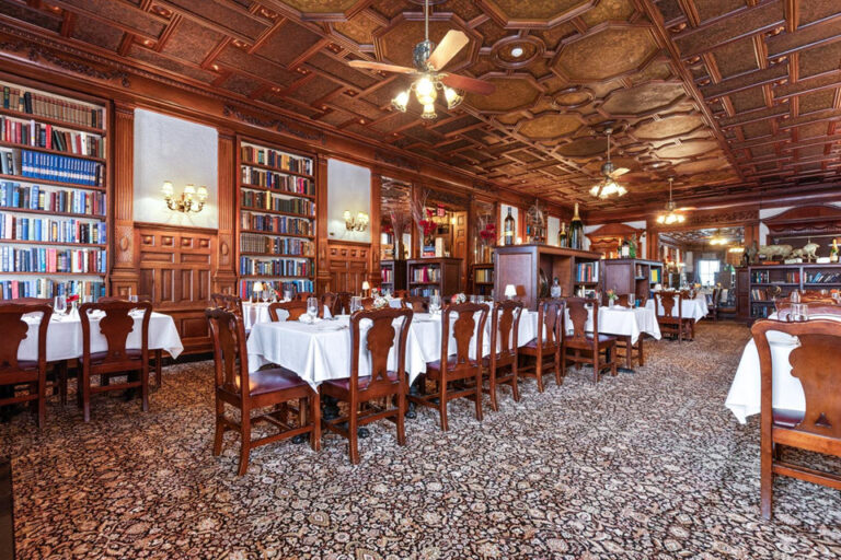 The library deals restaurant