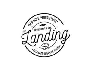 the landing restaurant new hope pa logo 1 300x235