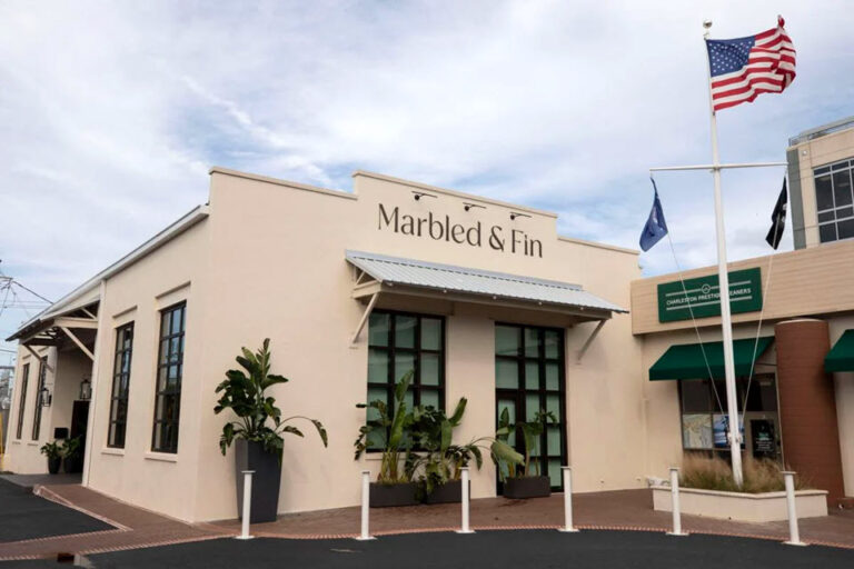 marbled and fin charleston sc dinner menu exterior 1 768x512